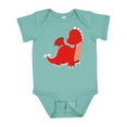 thumbnail image 1 of Inktastic Adorable Red Dragon Boys Baby Bodysuit, 1 of 5