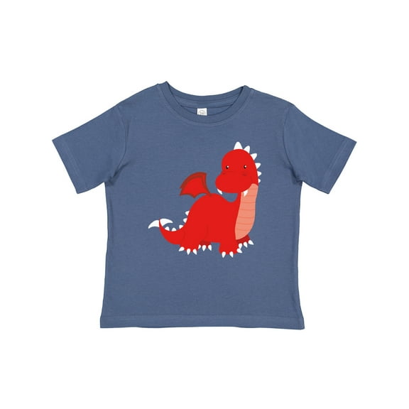 Inktastic Adorable Red Dragon Boys Baby T-Shirt