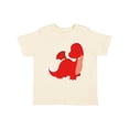 thumbnail image 1 of Inktastic Adorable Red Dragon Boys Toddler T-Shirt, 1 of 5