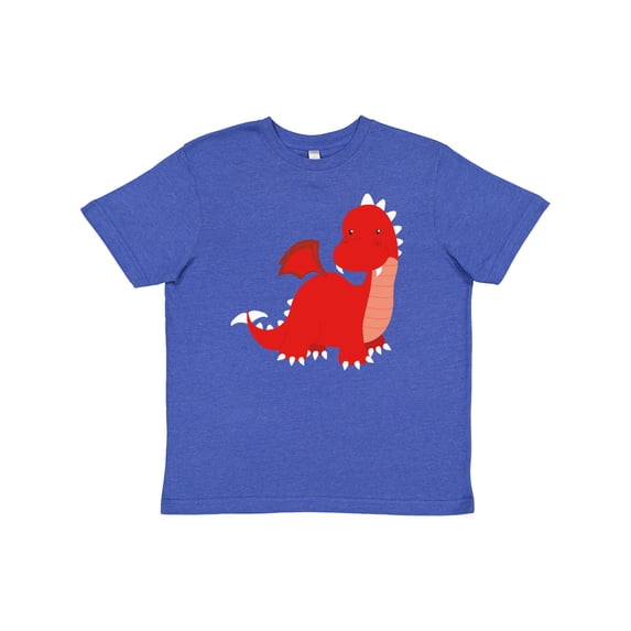 Inktastic Adorable Red Dragon Youth T-Shirt