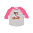 thumbnail image 1 of Inktastic Adorable Sailor Bear Nautical Theme Boys or Girls Toddler T-Shirt, 1 of 5