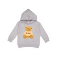 thumbnail image 1 of Inktastic Adorable Vintage Bear Sweater with Hearts Toddler Hoodie, 1 of 4