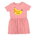 thumbnail image 1 of Inktastic Adorable and Yummy Bananas Girls Toddler Dress, 1 of 5