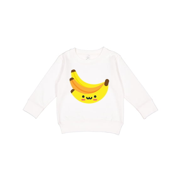 Inktastic Adorable and Yummy Bananas Toddler Sweatshirt