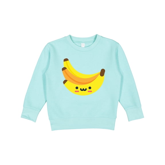 Inktastic Adorable and Yummy Bananas Toddler Sweatshirt