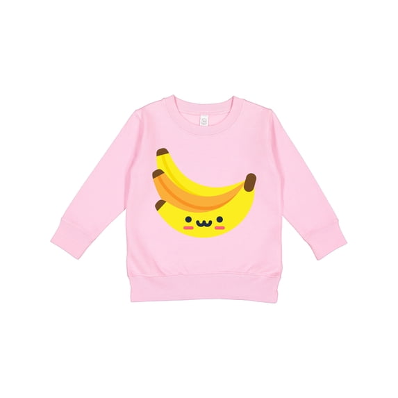 Inktastic Adorable and Yummy Bananas Toddler Sweatshirt