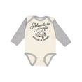 thumbnail image 1 of Inktastic Adventure Awaits Outside in Nature with Tent and Mountains Boys or Girls Long Sleeve Baby Bodysuit, 1 of 5