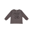thumbnail image 1 of Inktastic Adventure Awaits Outside in Nature with Tent and Mountains Boys or Girls Long Sleeve Toddler T-Shirt, 1 of 5
