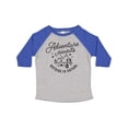 thumbnail image 1 of Inktastic Adventure Awaits Outside in Nature with Tent and Mountains Boys or Girls Toddler T-Shirt, 1 of 5