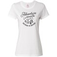 thumbnail image 1 of Inktastic Adventure Awaits Outside in Nature with Tent and Mountains Women's T-Shirt, 1 of 5