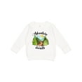 thumbnail image 1 of Inktastic Adventure Awaits Woodland Trail Toddler Sweatshirt, 1 of 4
