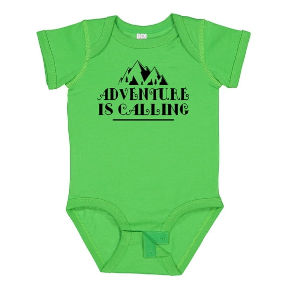 Inktastic Adventure Is Calling Camping Hiking Boys or Girls Baby Bodysuit