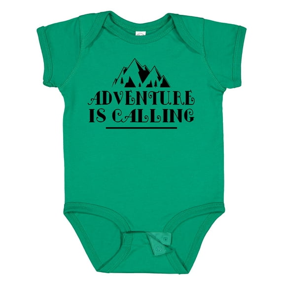 Inktastic Adventure Is Calling Camping Hiking Boys or Girls Baby Bodysuit