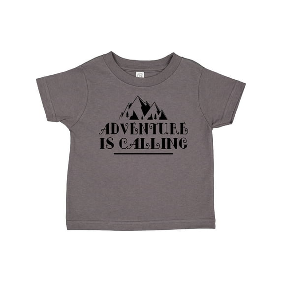 Inktastic Adventure Is Calling Camping Hiking Boys or Girls Toddler T-Shirt