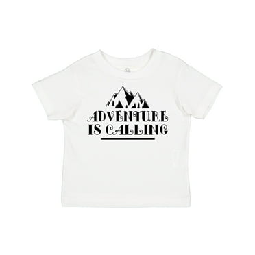 Inktastic Adventure Is Calling Camping Hiking Boys or Girls Toddler T-Shirt