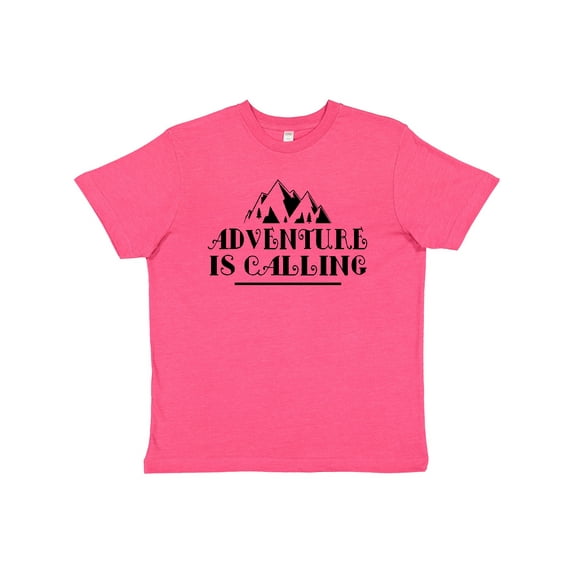 Inktastic Adventure is Calling Camping Hiking Youth T-Shirt