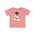 thumbnail image 1 of Inktastic African American Boy, Black Belt, Karate Pose Boys Baby T-Shirt, 1 of 5