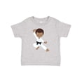 thumbnail image 1 of Inktastic African American Boy, Black Belt, Karate Pose Boys Baby T-Shirt, 1 of 5