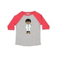 thumbnail image 1 of Inktastic African American Boy, Doctor, Boy Wearing Lab Coat Boys Toddler T-Shirt, 1 of 5