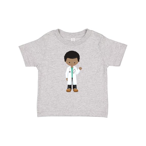 Inktastic African American Boy, Doctor, Lab Coat, Medicine Boys Baby T-Shirt