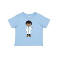 thumbnail image 1 of Inktastic African American Boy, Doctor, Lab Coat, Medicine Boys Baby T-Shirt, 1 of 5