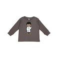 thumbnail image 1 of Inktastic African American Boy, Doctor, Lab Coat, Medicine Boys Long Sleeve Toddler T-Shirt, 1 of 5
