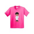 thumbnail image 1 of Inktastic African American Boy, Doctor, Lab Coat, Medicine Youth T-Shirt, 1 of 5