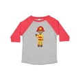 thumbnail image 1 of Inktastic African American Boy, Fireman, Firefighter, Helmet Boys Toddler T-Shirt, 1 of 5
