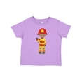 thumbnail image 1 of Inktastic African American Boy, Fireman, Firefighter, Helmet Boys Toddler T-Shirt, 1 of 5