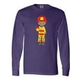 thumbnail image 1 of Inktastic African American Boy, Fireman, Firefighter Long Sleeve T-Shirt, 1 of 5