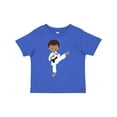 thumbnail image 1 of Inktastic African American Boy, Karate Boy, Black Belt, Kata Boys Toddler T-Shirt, 1 of 5