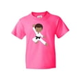 thumbnail image 1 of Inktastic African American Boy, Karate Boy, Kata, Black Belt Youth T-Shirt, 1 of 5