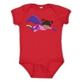 thumbnail image 1 of Inktastic African American Girl, Cape, Superhero Girl Girls Baby Bodysuit, 1 of 5