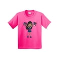 thumbnail image 1 of Inktastic African American Girl, Cheerleaders, Cheerleading Youth T-Shirt, 1 of 5