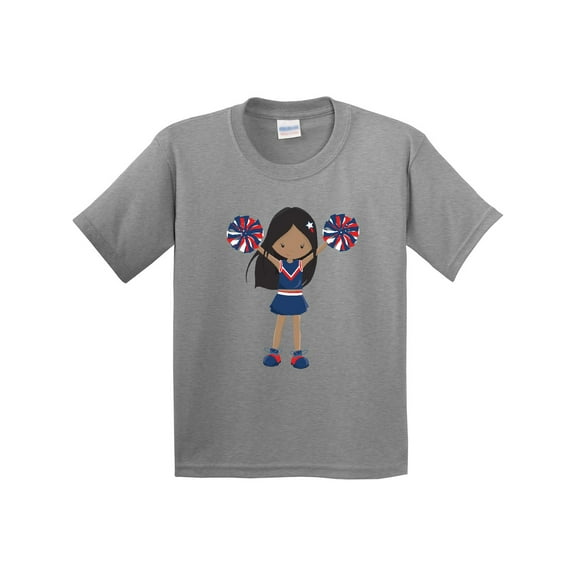 Inktastic African American Girl, Cheerleaders, Cheerleading Youth T-Shirt