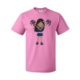 thumbnail image 1 of Inktastic African American Girl, Cheerleaders, Cheerleading T-Shirt, 1 of 5