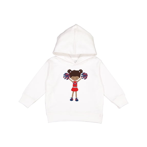 Inktastic African American Girl, Cheerleading, Cheerleaders Toddler Hoodie