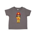thumbnail image 1 of Inktastic African American Girl, Girl Fireman, Firefighter Girls Toddler T-Shirt, 1 of 5