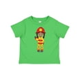 thumbnail image 1 of Inktastic African American Girl, Girl Fireman, Firefighter Girls Toddler T-Shirt, 1 of 5