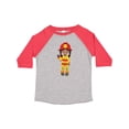 thumbnail image 1 of Inktastic African American Girl, Girl Fireman, Firefighter Girls Toddler T-Shirt, 1 of 5
