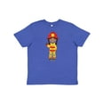 thumbnail image 1 of Inktastic African American Girl, Girl Fireman, Firefighter Youth T-Shirt, 1 of 5