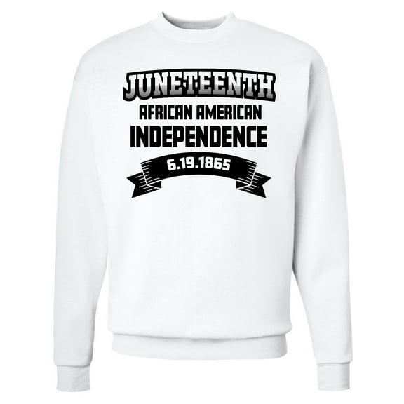 Inktastic African American Independence Juneteenth Adult Sweatshirt