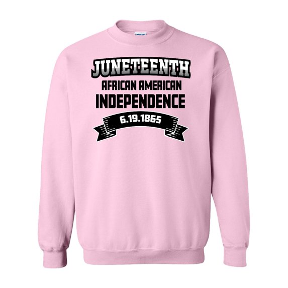 Inktastic African American Independence Juneteenth Adult Sweatshirt