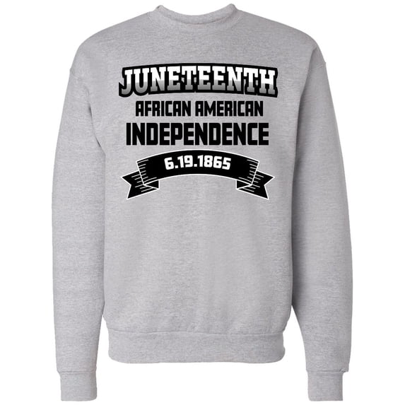 Inktastic African American Independence Juneteenth Adult Sweatshirt