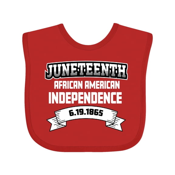 Inktastic African American Independence Juneteenth Boys or Girls Baby Bib