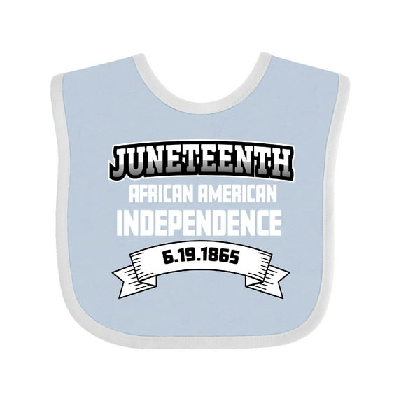 Inktastic African American Independence Juneteenth Boys or Girls Baby Bib