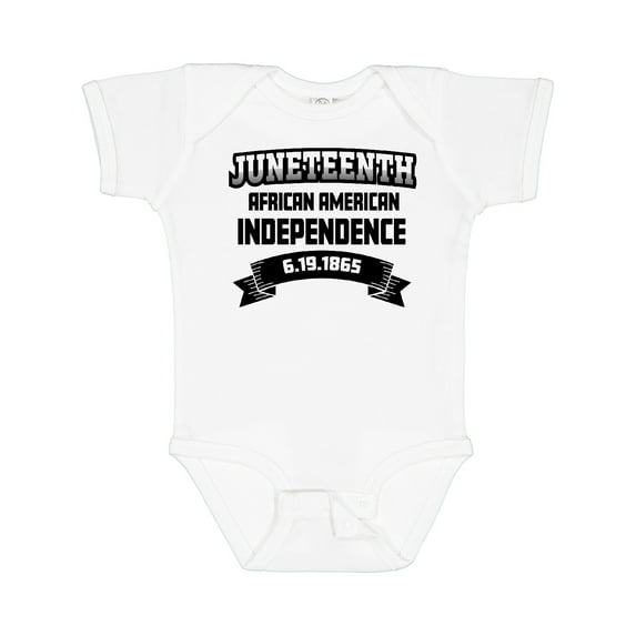 Inktastic African American Independence Juneteenth Boys or Girls Baby Bodysuit