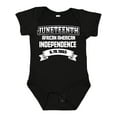 thumbnail image 1 of Inktastic African American Independence Juneteenth Boys or Girls Baby Bodysuit, 1 of 5