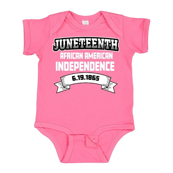 Inktastic African American Independence Juneteenth Boys or Girls Baby Bodysuit
