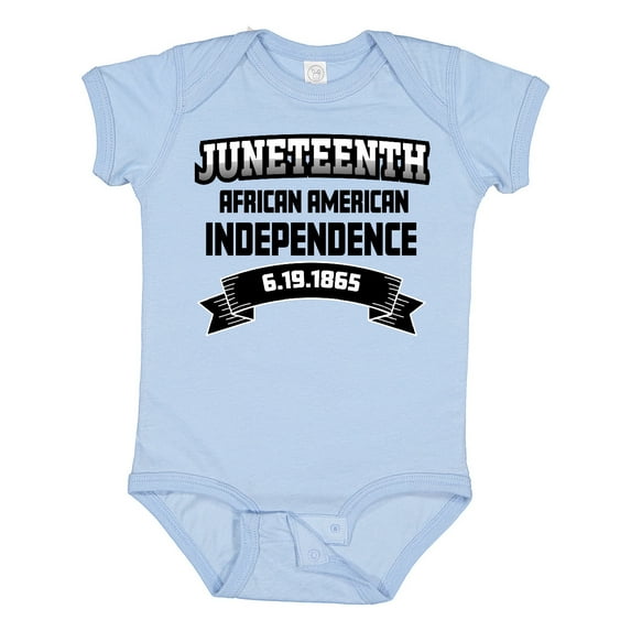 Inktastic African American Independence Juneteenth Boys or Girls Baby Bodysuit